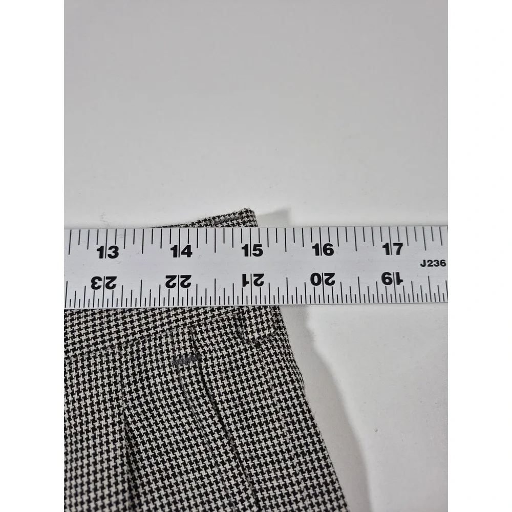 VTG John Alexander Wool Dress Pants Men's 36x36 Gray Check Pleated